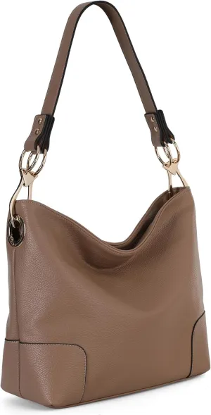 Montana West Medium Hobo Bags for Women Top Handle Satchel Shoulder Purse Bucket Handbag