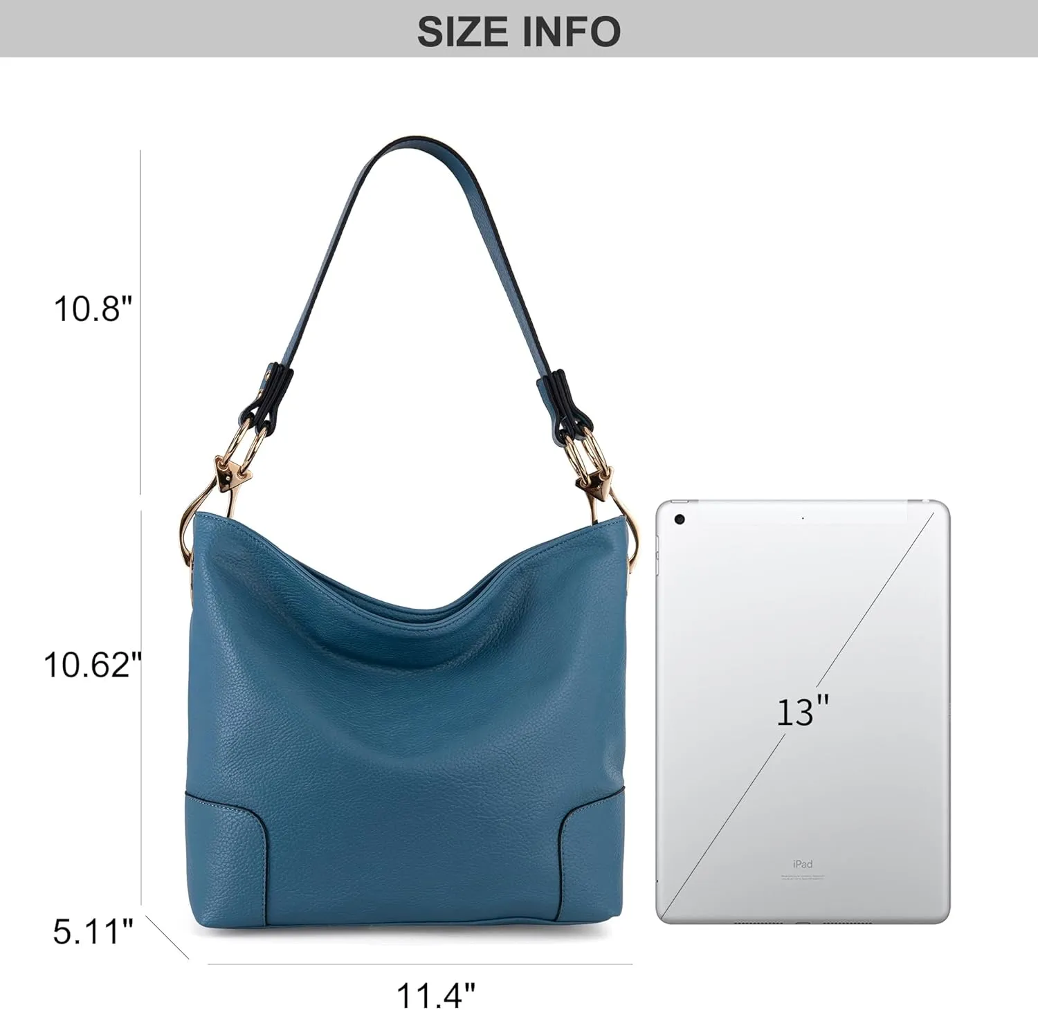 Montana West Medium Hobo Bags for Women Top Handle Satchel Shoulder Purse Bucket Handbag
