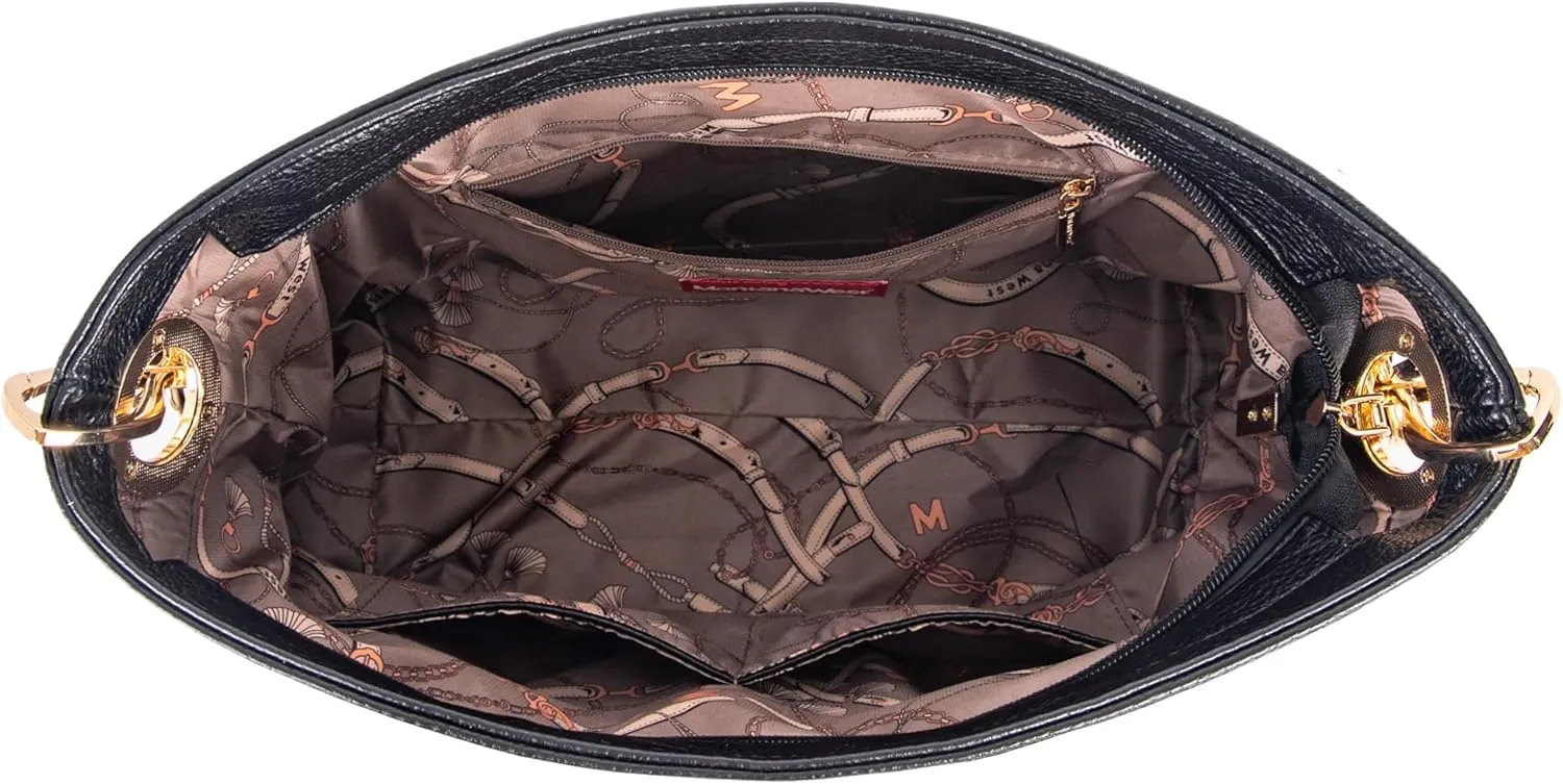 Montana West Medium Hobo Bags for Women Top Handle Satchel Shoulder Purse Bucket Handbag