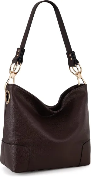 Montana West Medium Hobo Bags for Women Top Handle Satchel Shoulder Purse Bucket Handbag