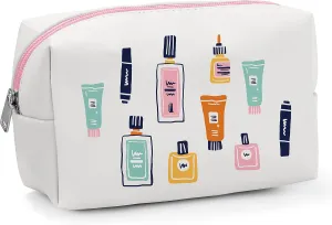 Mothers Day Gifts OCS Designs Cosmetic Bag - Potions and Lotions Organizer for Travel Size Toiletries - Loaf Pouch Storage for Makeup, Brushes, & Accessories with Full Zip Closure, Mothers Day Gift