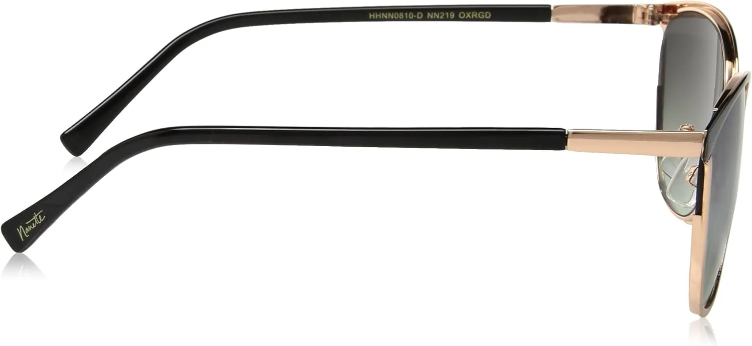 NANETTE Lepore Metal UV Protective Womens Cat Eye Sunglasses