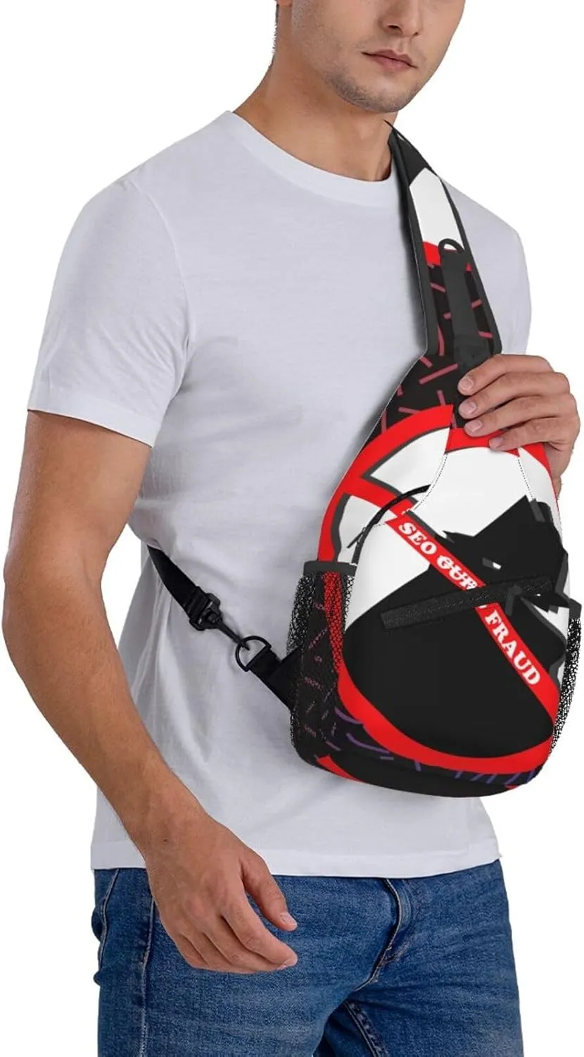 Neighborhood Watch Crossbody For Men Women Sling Chest Bag Shoulder Bag Lightweight One Strap Backpack Multipurpose Travel Hiking Daypack