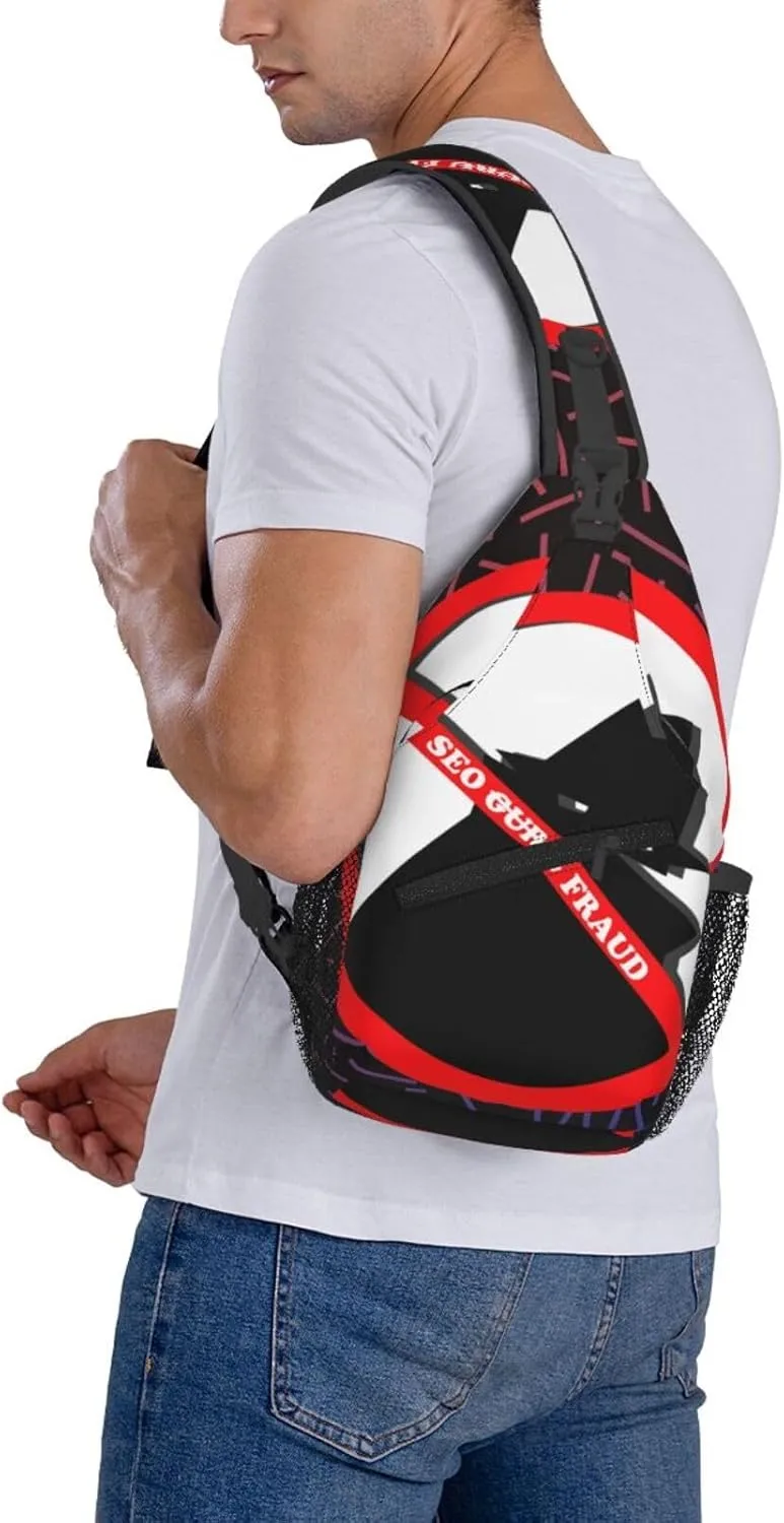 Neighborhood Watch Crossbody For Men Women Sling Chest Bag Shoulder Bag Lightweight One Strap Backpack Multipurpose Travel Hiking Daypack