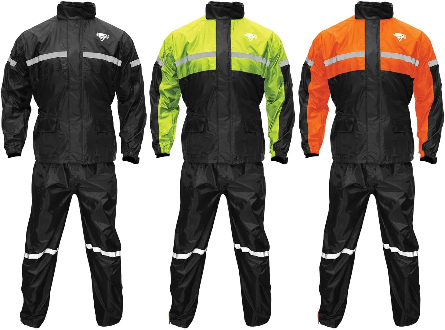 Nelson-Rigg unisex adult Motorcross-motorcycles Nelson Rigg SR 6000 ORG 05 XX Stormrider Motorcycle Rain Suit 2 Piece Orange Black XX , Orange/Black, XX-Large US
