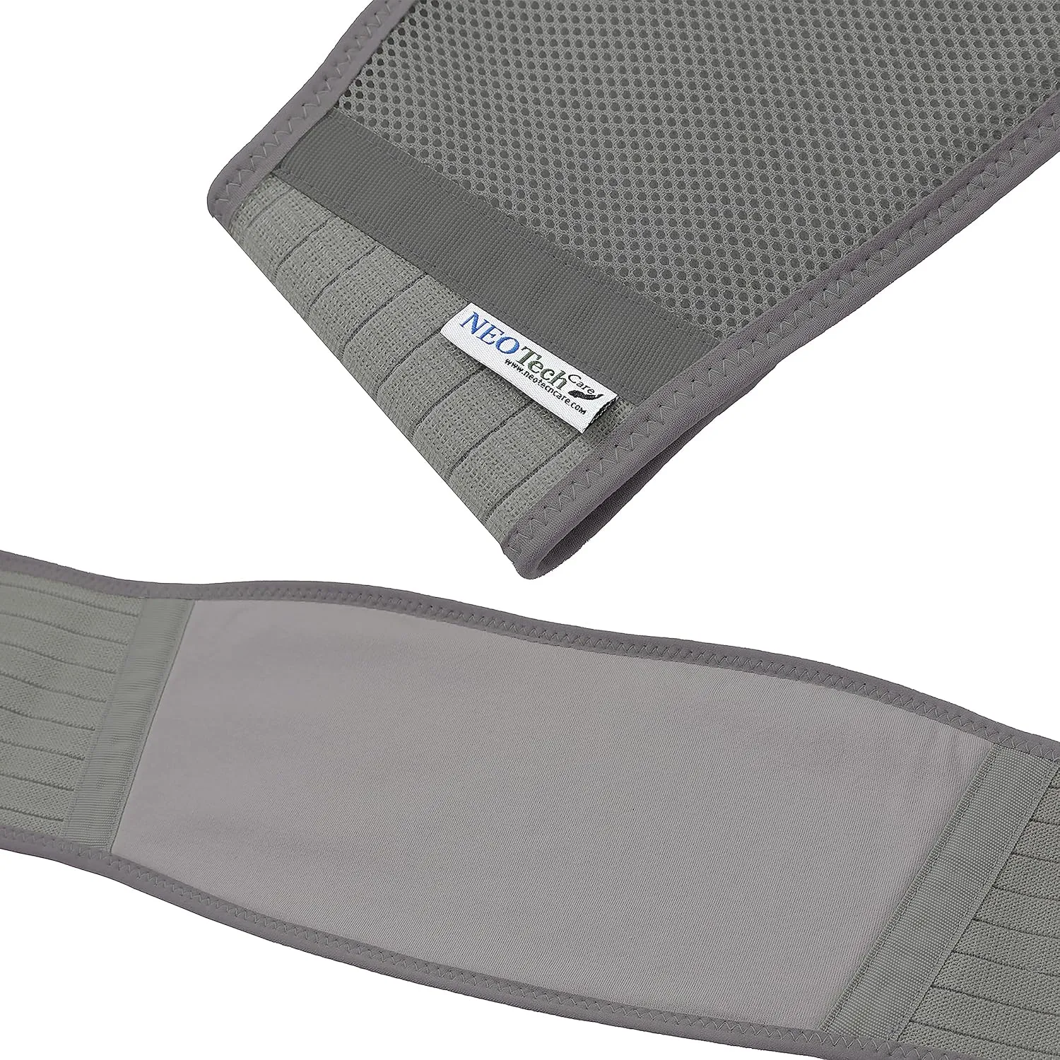 NeoTech Care Adjustable Maternity Belt - Light and Breathable Pregnancy Belly Support Band for Pregnant Women (Grey, Regular Size)
