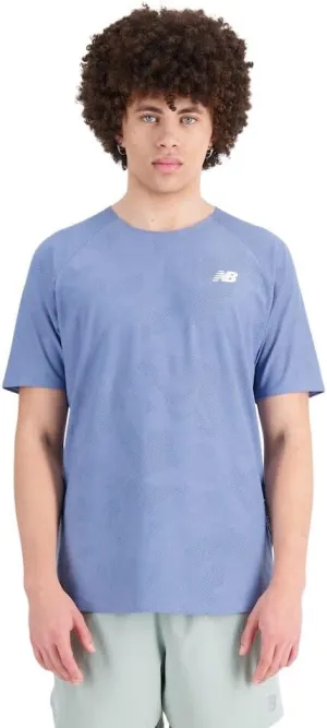 New Balance Men's Q Speed Jacquard Short Sleeve 23 Tee