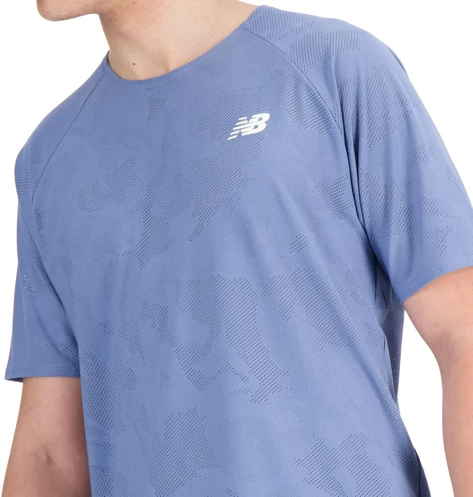 New Balance Men's Q Speed Jacquard Short Sleeve 23 Tee