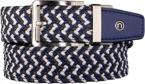 Nexbelt Men's Braided Ratchet Golf Belt – Adjustable, Stretch Fit – For Casual Wear & Golfing (Fits up to 50")