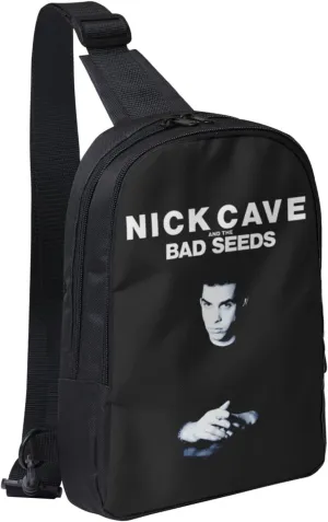 Nick Music Cave Crossbody Bag for Women Men Travel Small Shoulder Bags Waterproof Sling Backpack