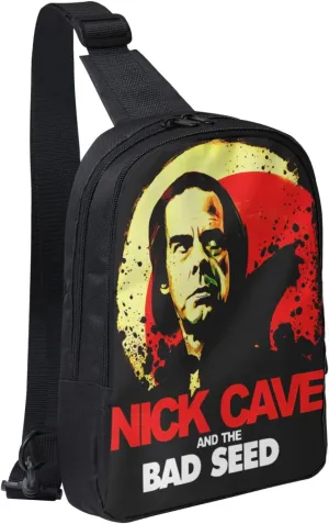 Nick Music Cave Crossbody Bag for Women Men Travel Small Shoulder Bags Waterproof Sling Backpack