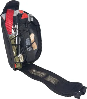 North American Rescue Eagle IFAK Kit (Black) NAR Individual First Aid for Traumatic Injuries (Basic) with Molle Connectors, C-A-T Tourniquet, Gauze, ETD, Hyfin Chest Seal (85-0177)