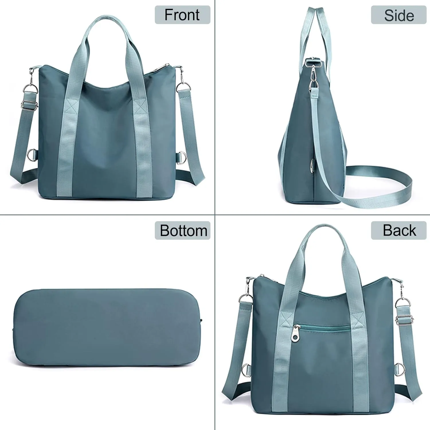 Nylon Crossbody Bags for Women Shoulder Tote Bag Waterproof Messenger Bag Satchel Women's Handbags Purses