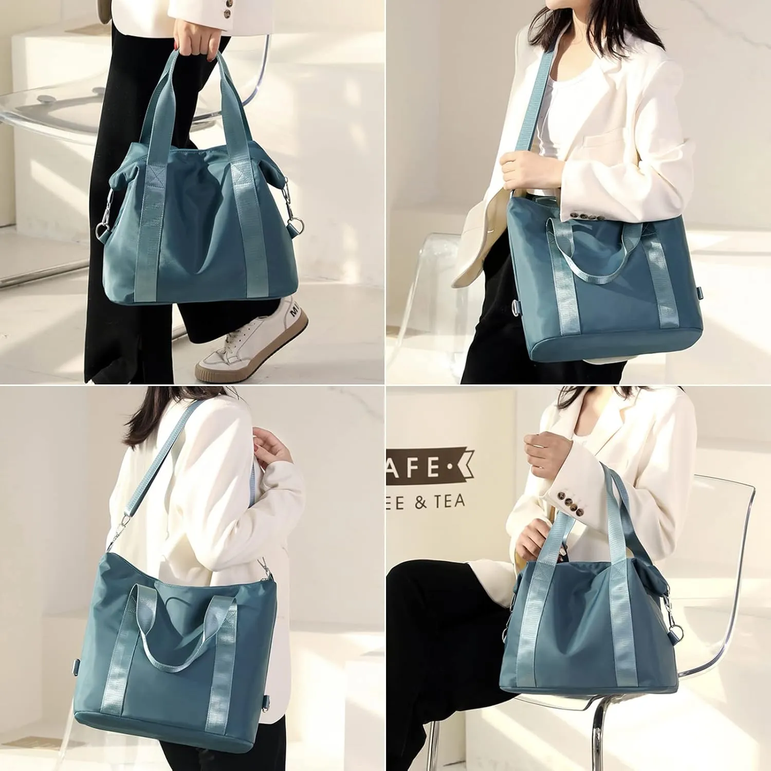 Nylon Crossbody Bags for Women Shoulder Tote Bag Waterproof Messenger Bag Satchel Women's Handbags Purses