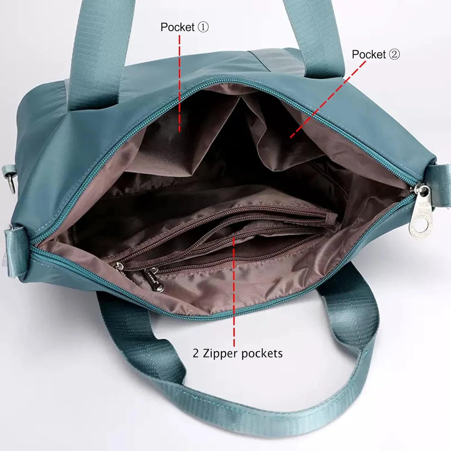 Nylon Crossbody Bags for Women Shoulder Tote Bag Waterproof Messenger Bag Satchel Women's Handbags Purses