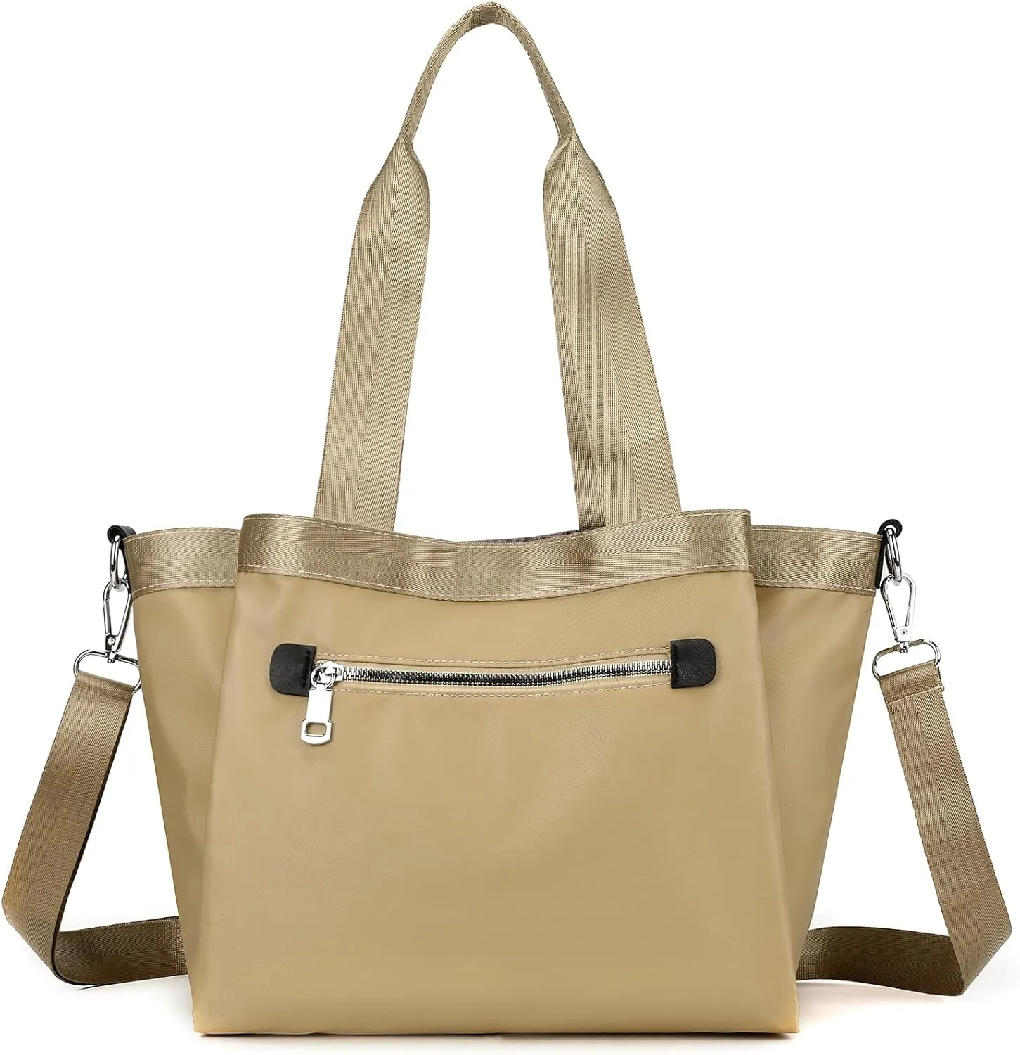 Nylon Crossbody Bags for Women Tote Bag with Pockets Satchel Purse Handbags Shoulder Bags Travel Messenger Bag