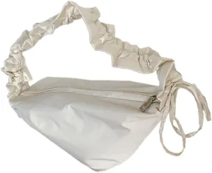 Nylon Hobo Purses for Women Triangle Underarm Shoulder Bag Foldable Top-handle Tote Bag Lightweight Purses for Work Travel