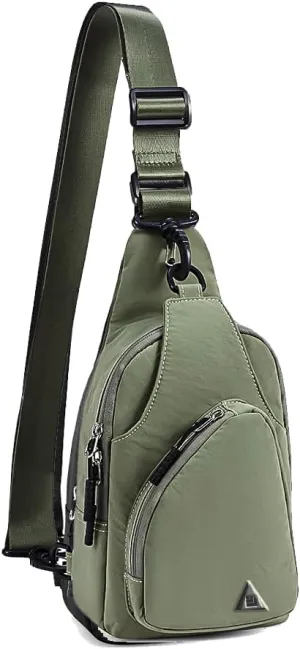 Nylon Sling bags for women - Lightweight Crossbody Sling Bag with Adjustable Comfort Strap-