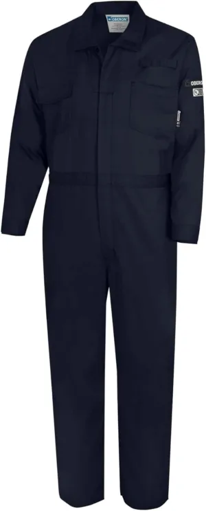 Oberon FR Arc Rated Hi Vis Safety Zip Up Coveralls - Flame Resistant with Reflective Tape