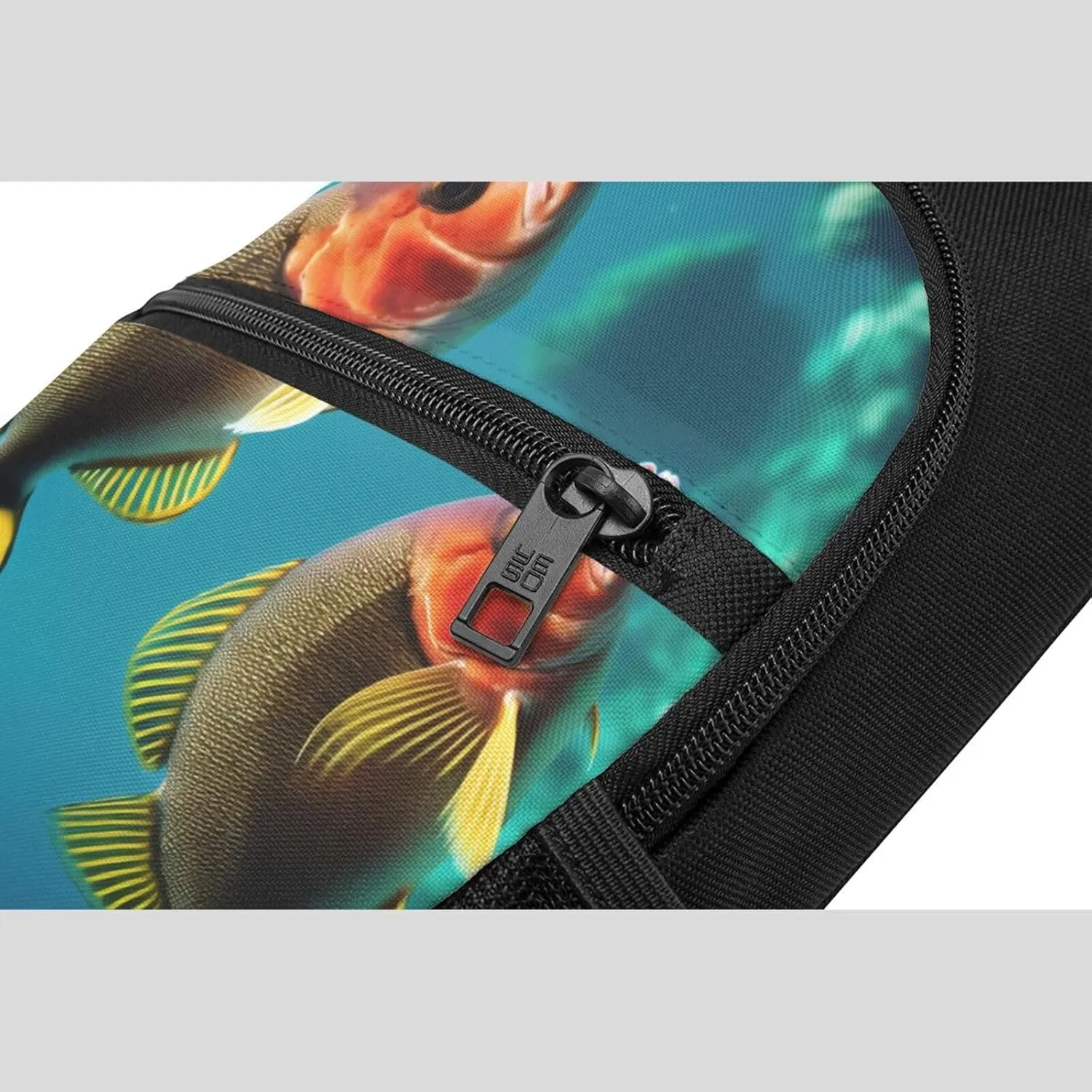 Ocean Fish Sling Bags For Man And Women Crossbody Chest Bag Shoulder Bag For Casual Sport Daypack