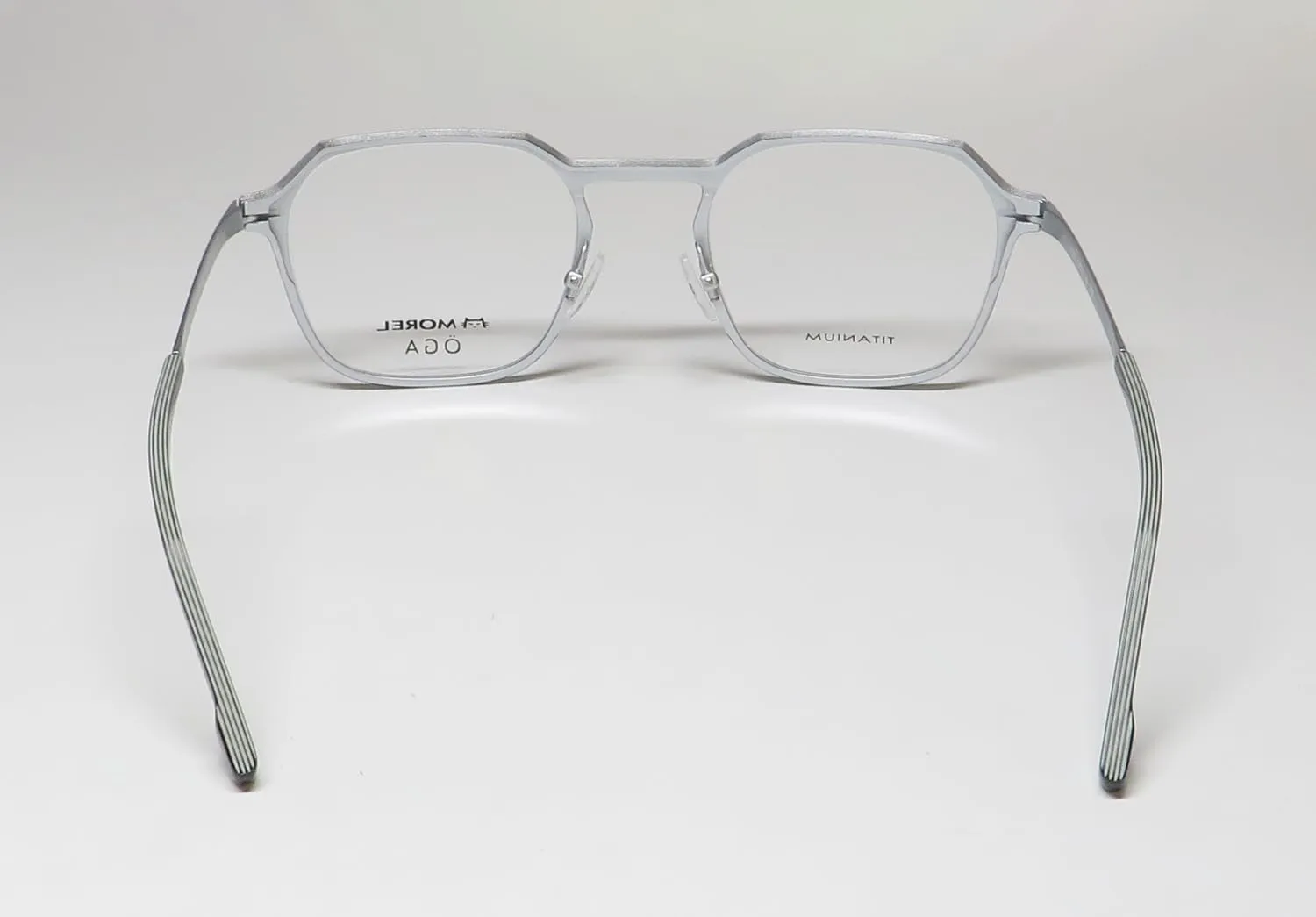 Oga 10194o Titanium Metal Eyeglass Frame/Glasses Contemporary Mens Eyewear Rare