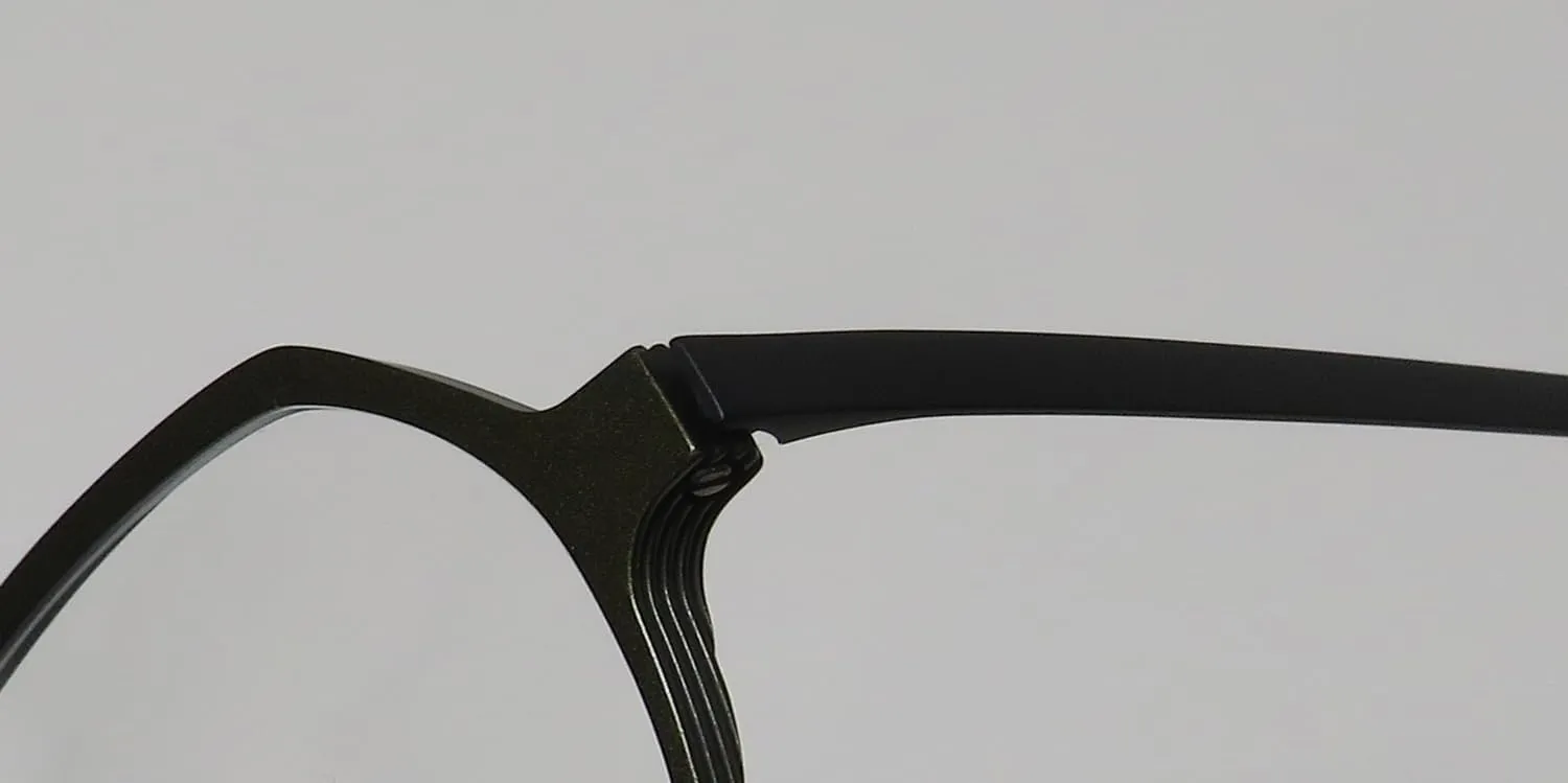Oga 10197o Titanium Eyeglass Frame/Glasses Designed/Made In France Authentic Hot