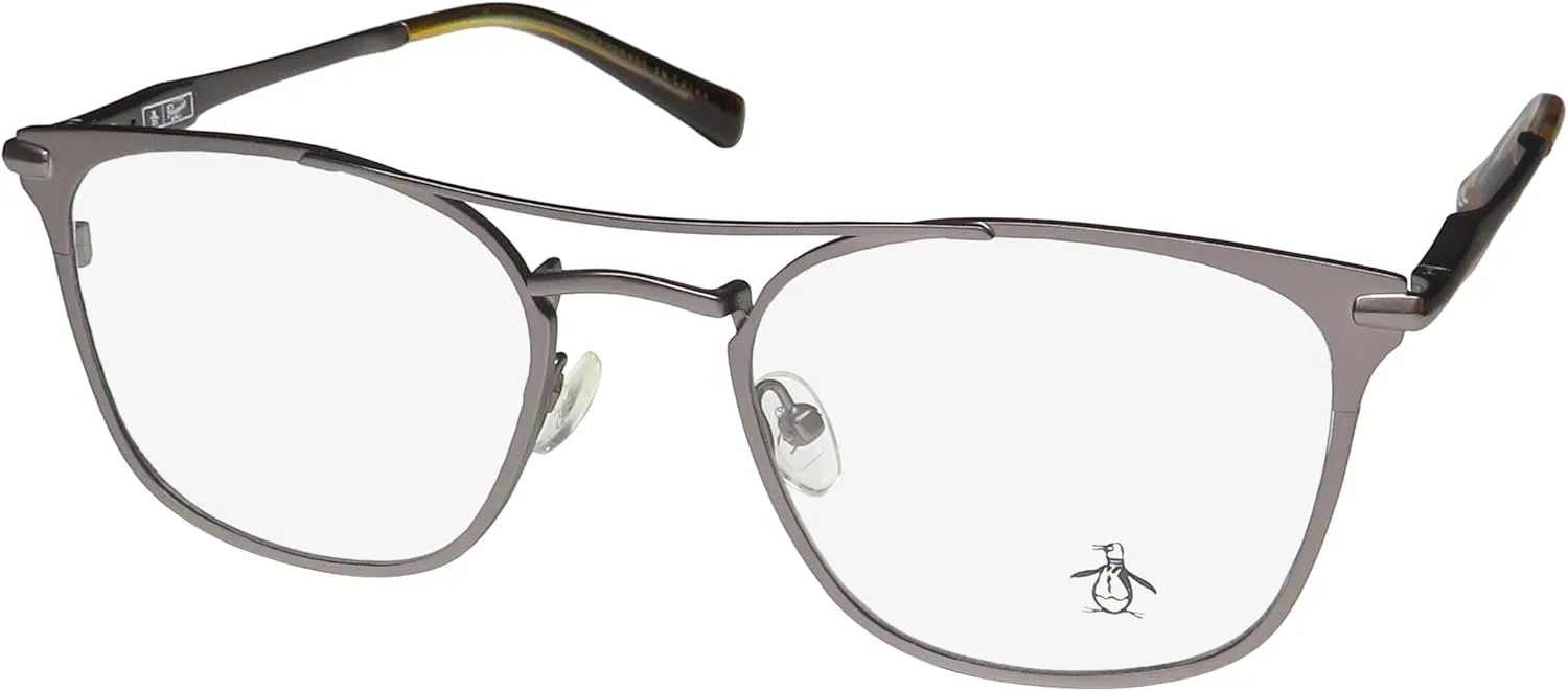 Original Penguin Eye THE PATTON Eyeglasses 49 Gunmetal