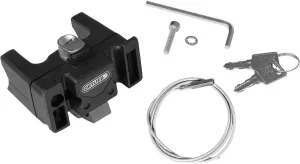 Ortlieb Bicycle Handlebar Bag, Ultimate6 M Lockable Single Cable Mount, Black