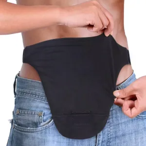Ostomy bag- Comfortable Colostomy Belt, Support Ostomy Bag Covers, Ostomy Belt for Men and Women - Adjustable Ostomy Support Belt (Black, Adjustable)