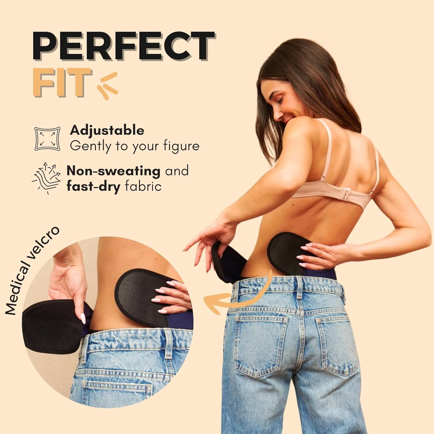 Ostomy Belt for Women Blue for Sports & Swimming - Ostomy Bag Covers Compatible W/Any Ostomy Supplies - Made In Europe
