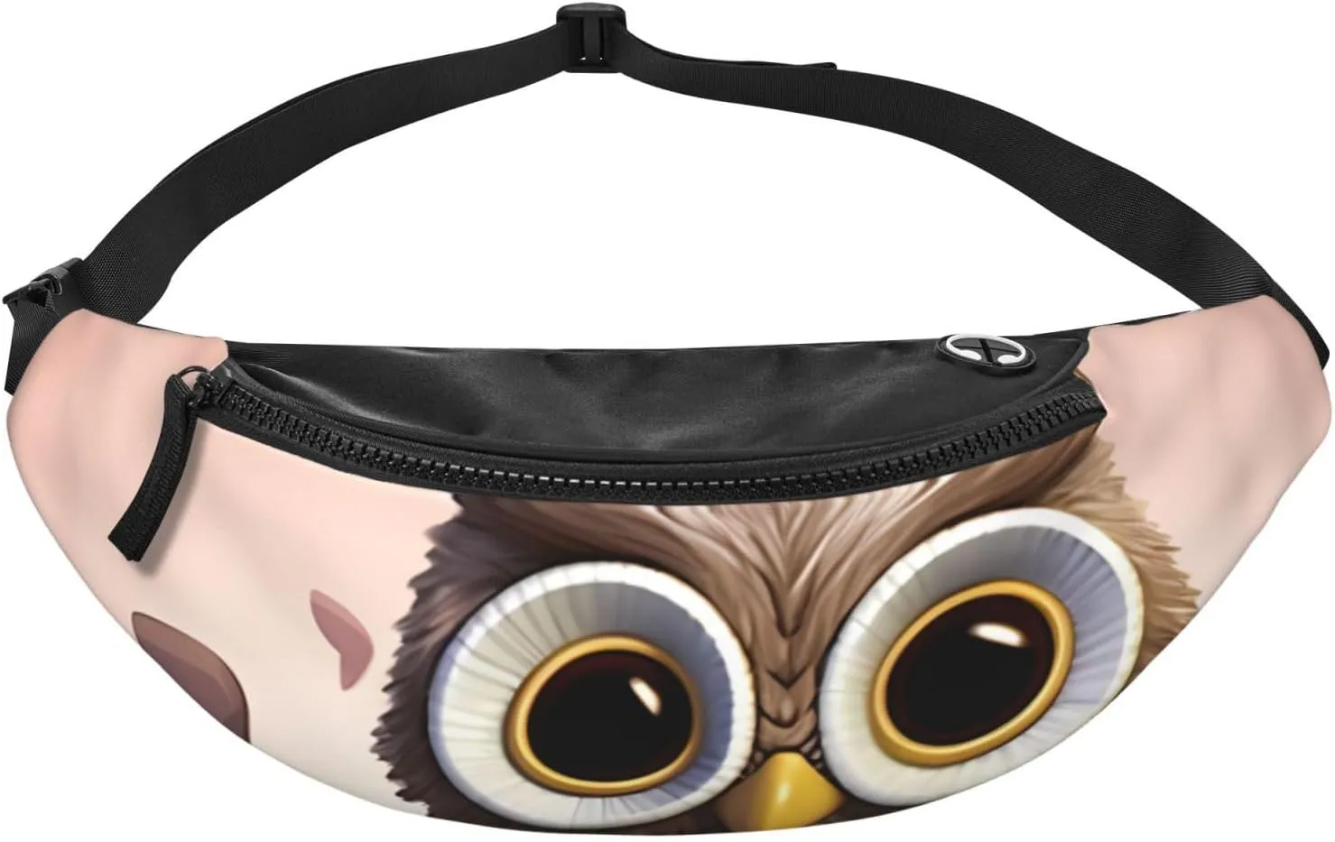 Owl Lover Fanny Pack for Women Men Waist Bag Waterproof Belt Bag with Adjustable Strap