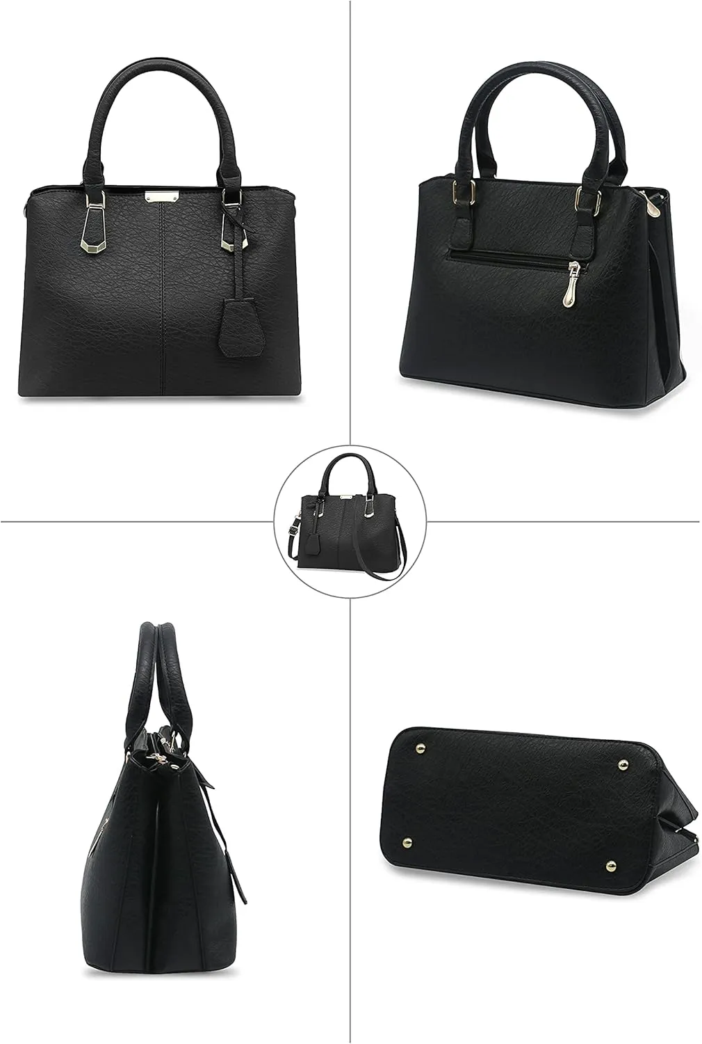 Pahajim Women Fashion Purses and Handbags Shoulder Tote Bags Top Handle Satchel for Women