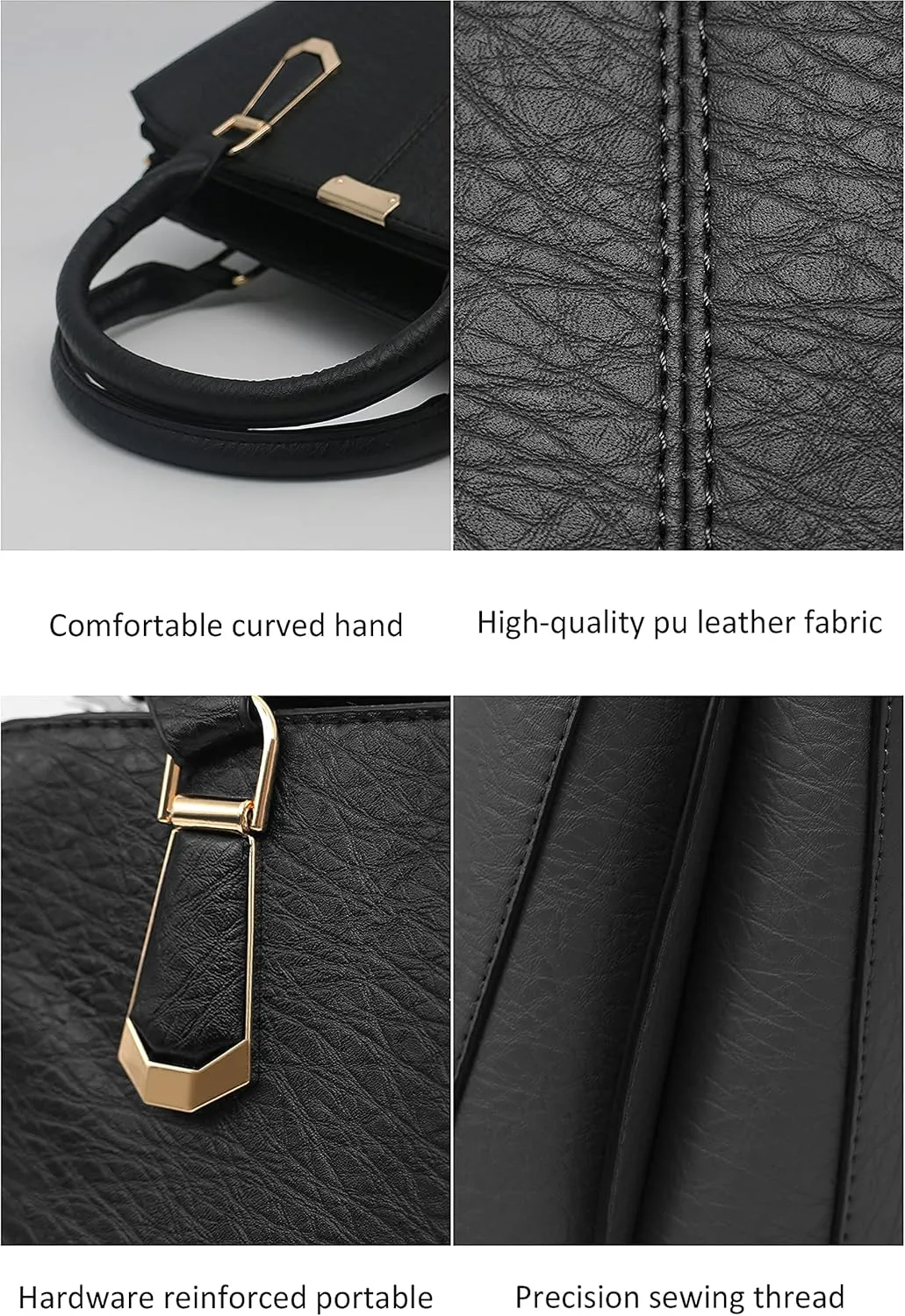 Pahajim Women Fashion Purses and Handbags Shoulder Tote Bags Top Handle Satchel for Women