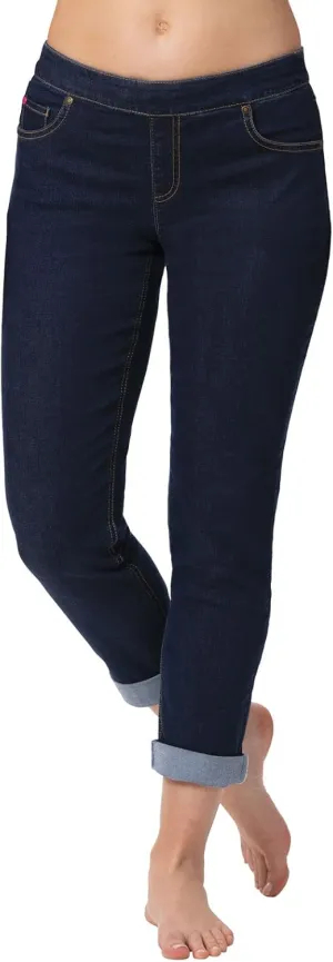 PajamaJeans Boyfriend Jeans for Women - Elastic Waist Jeans