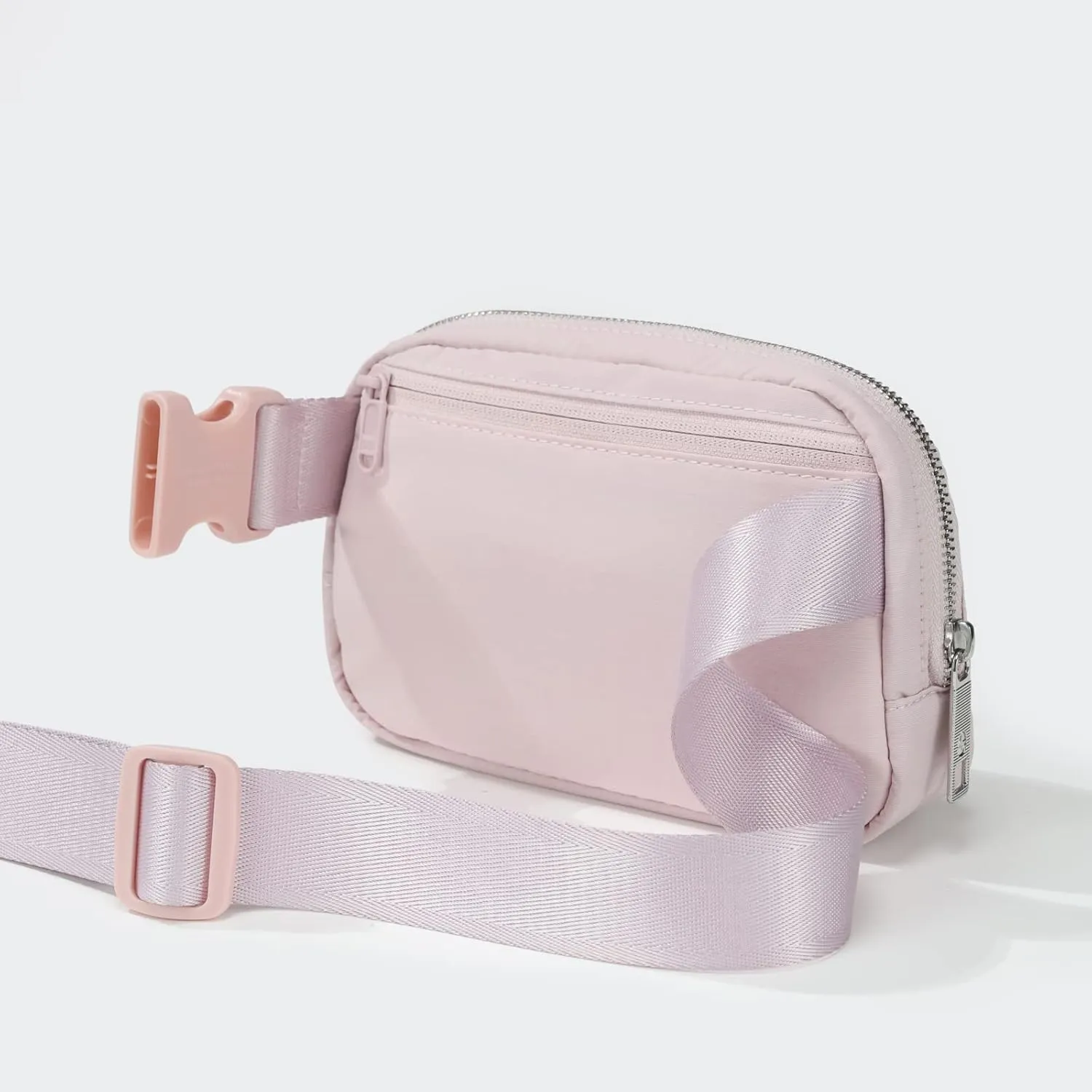 Pander Belt Bag with Adjustable Strap, Fashion Waist Packs, Crossbody Bags for Women (Pink).