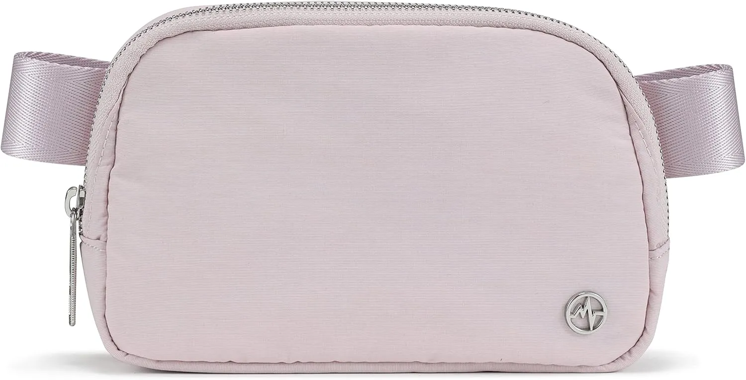Pander Belt Bag with Adjustable Strap, Fashion Waist Packs, Crossbody Bags for Women (Pink).