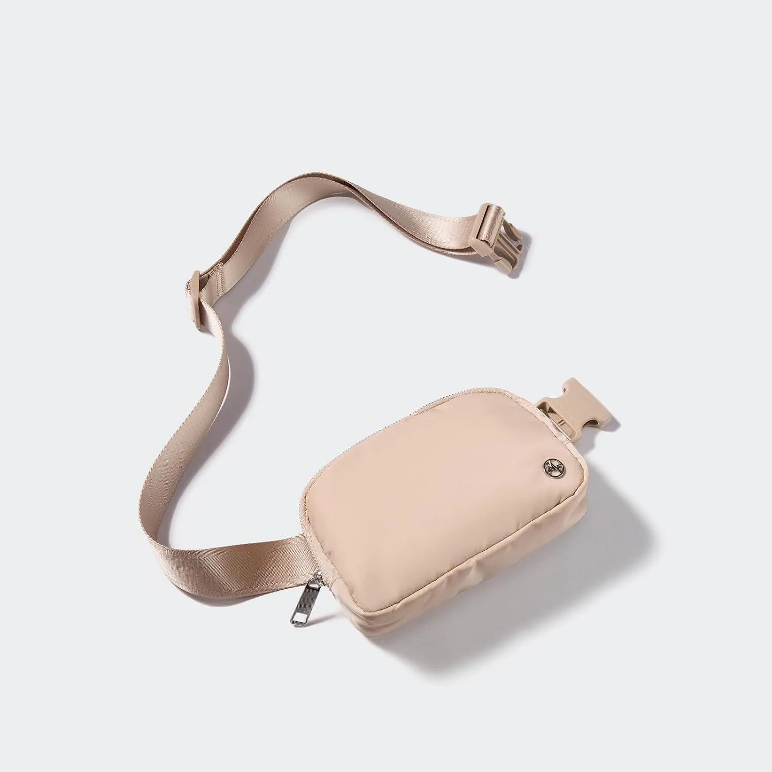 Pander Everywhere Belt Bag for Women, Fashion Waist Packs, Crossbody Bags, Everywhere Belt Bag with Adjustable Strap (Raw Linen).
