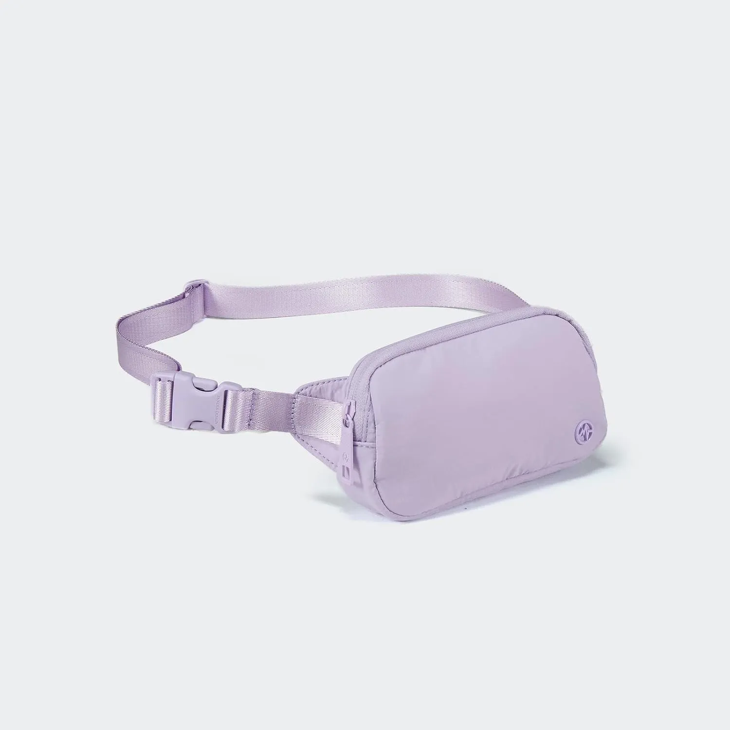 Pander Mini Belt Bag – Ultra Compact, Fits 6.7” Phone, Lipstick, Earbuds, Essentials, Small Crossbody Waist Purse, Lilac Purple