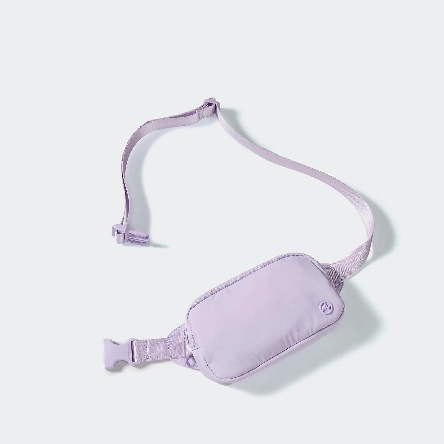 Pander Mini Belt Bag – Ultra Compact, Fits 6.7” Phone, Lipstick, Earbuds, Essentials, Small Crossbody Waist Purse, Lilac Purple
