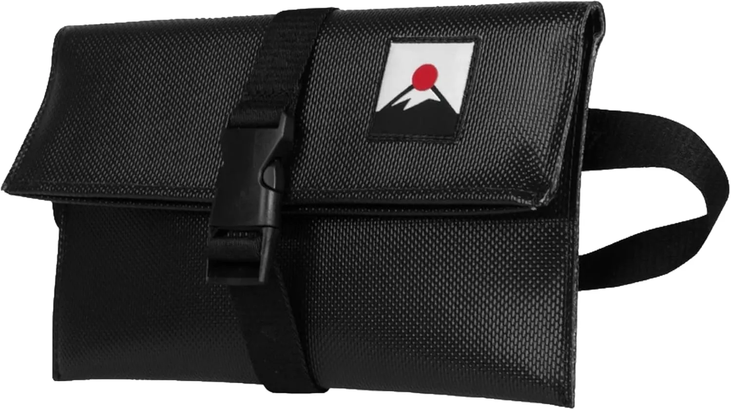 Pastel de Vento, Fanny Pack, Crossbody Bag, Belt Bag, Hip Pouch, Water Resistance Tarp Bag. (Black)