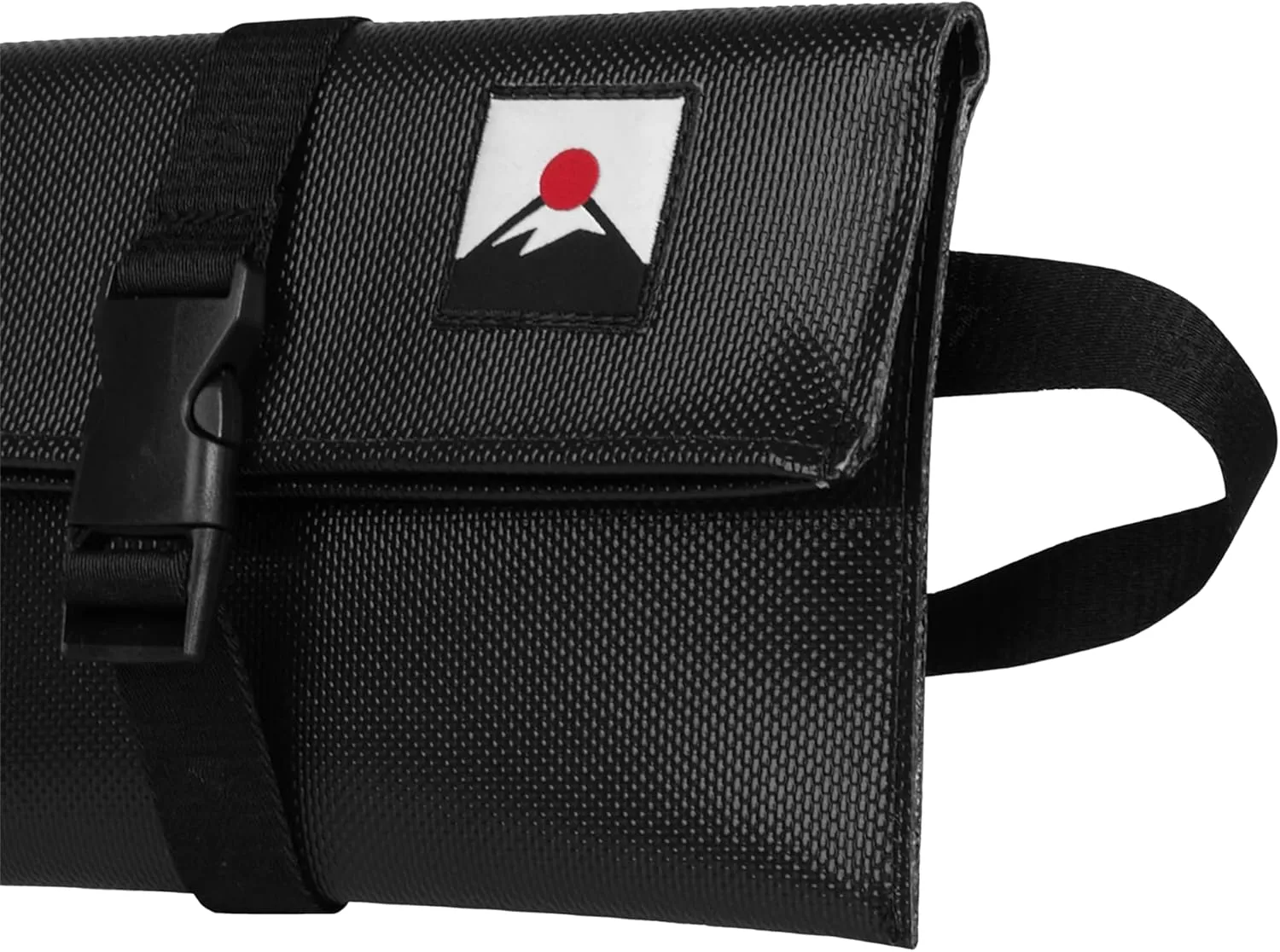 Pastel de Vento, Fanny Pack, Crossbody Bag, Belt Bag, Hip Pouch, Water Resistance Tarp Bag. (Black)