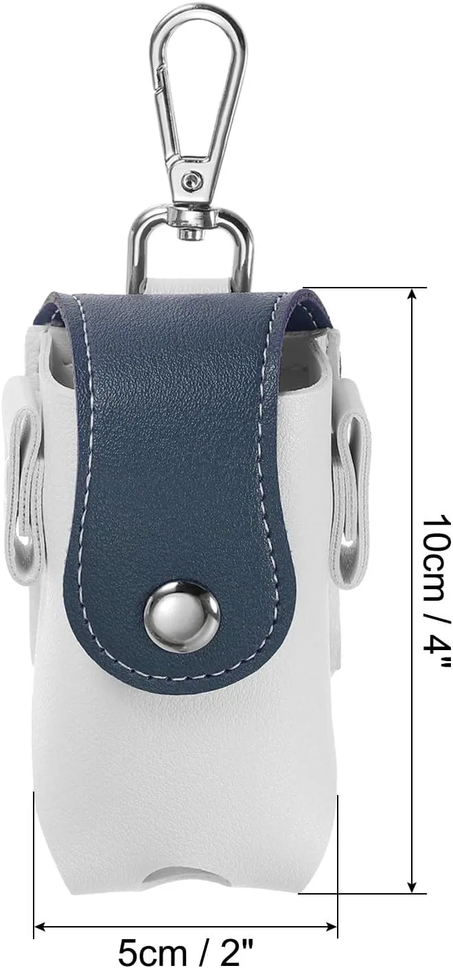 PATIKIL Golf Ball Waist Bag, Golf Ball Carry Pouch with Tee Holder, Buckle, Clip for Women Men Belt Golf