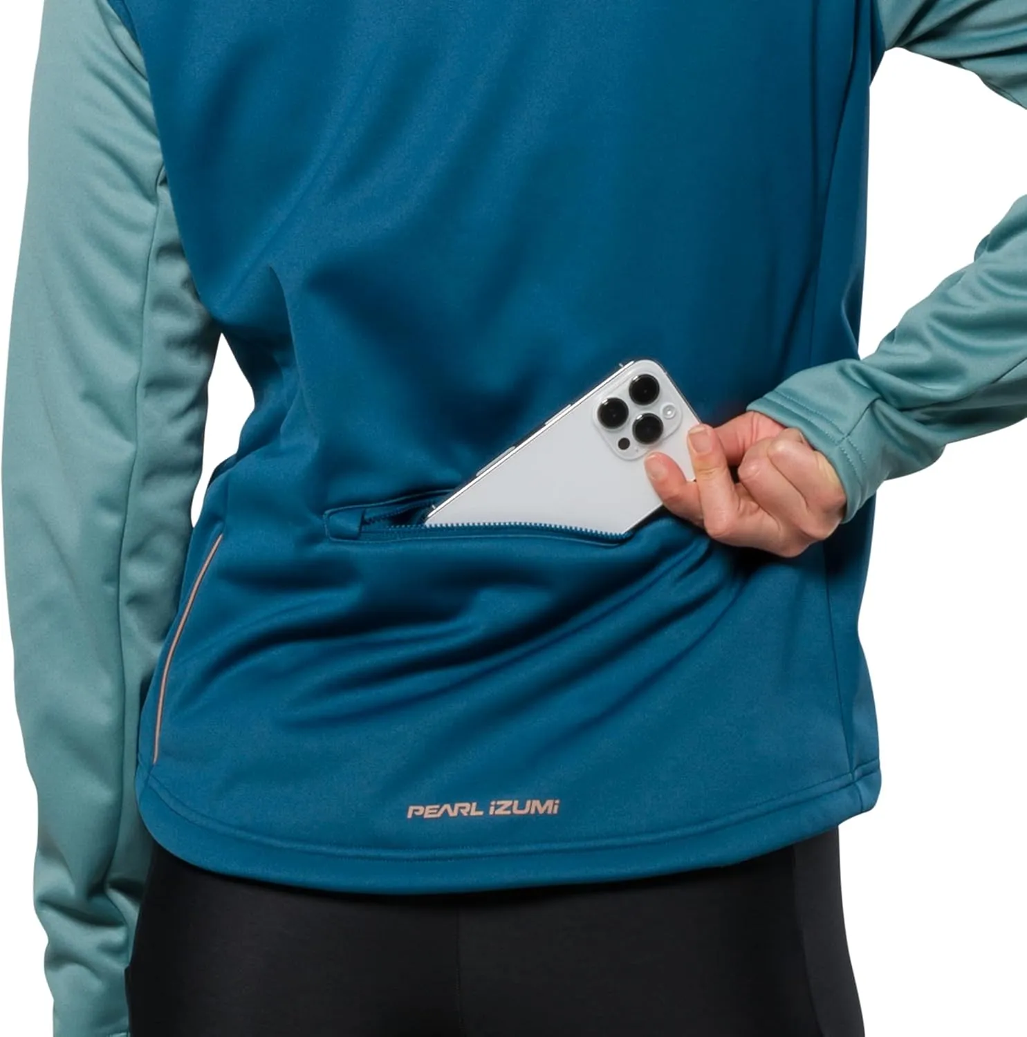 PEARL IZUMI Women's Quest AmFIB Jacket, Windproof & Waterproof Resistant, Cycling Jacket, Relaxed Fit & Reflective Elements,