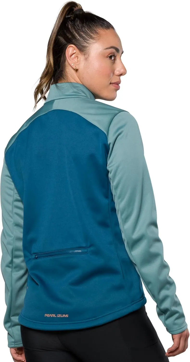 PEARL IZUMI Women's Quest AmFIB Jacket, Windproof & Waterproof Resistant, Cycling Jacket, Relaxed Fit & Reflective Elements,
