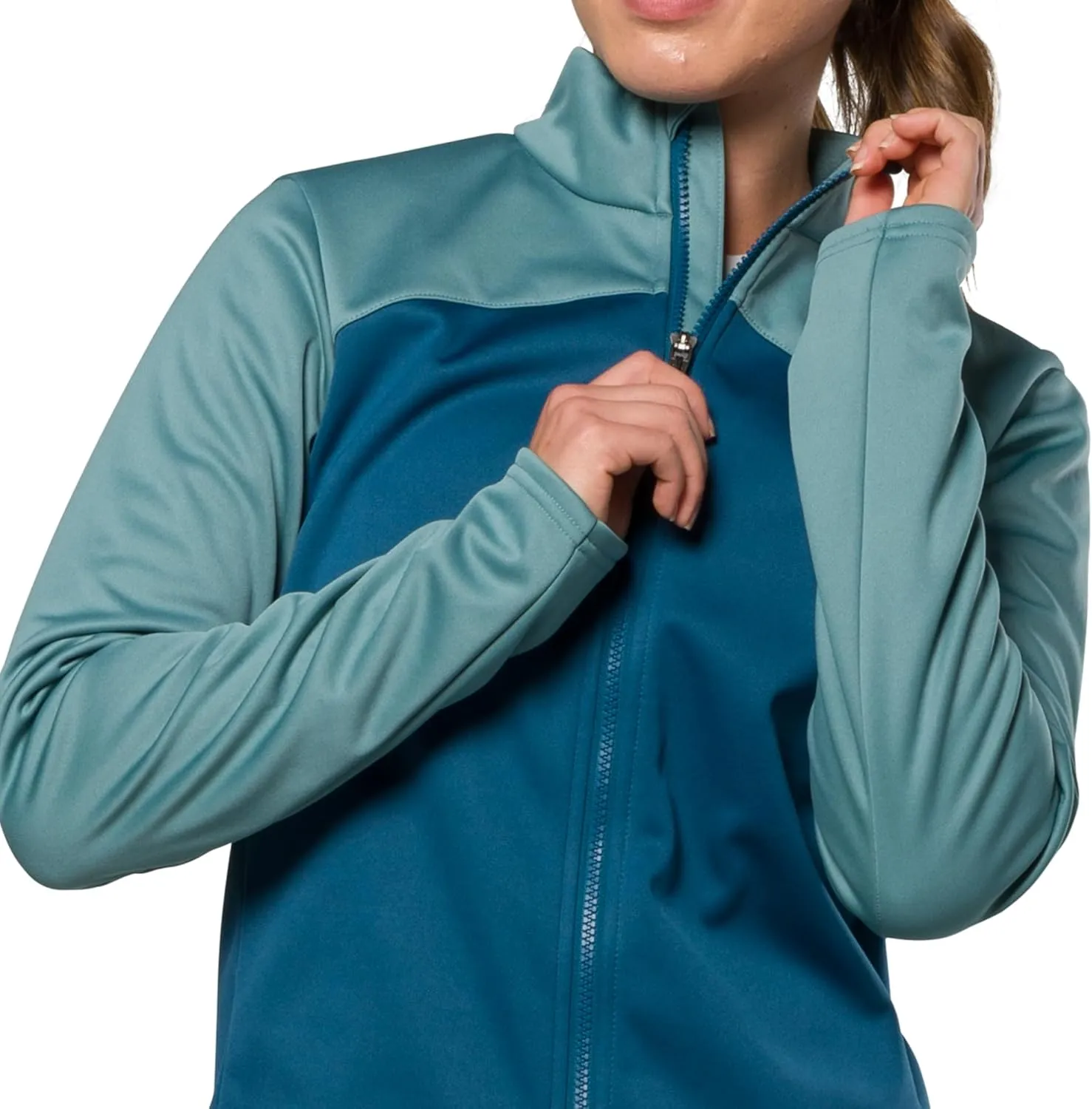 PEARL IZUMI Women's Quest AmFIB Jacket, Windproof & Waterproof Resistant, Cycling Jacket, Relaxed Fit & Reflective Elements,