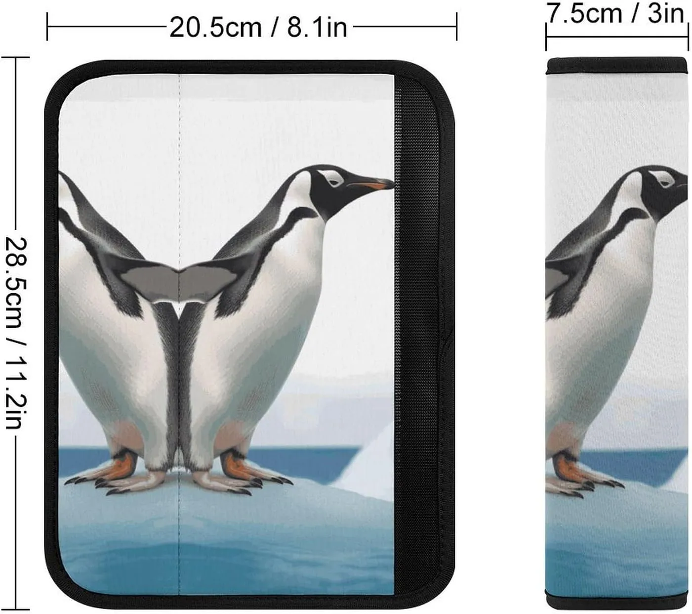 Penguin Auto Seat Belt Cover 1PCS Universal Car Seat Belt Shoulder Protector Pad, Protect Your Shoulders and Neck for Car Seat Belt, Shoulder Bag, Backpack