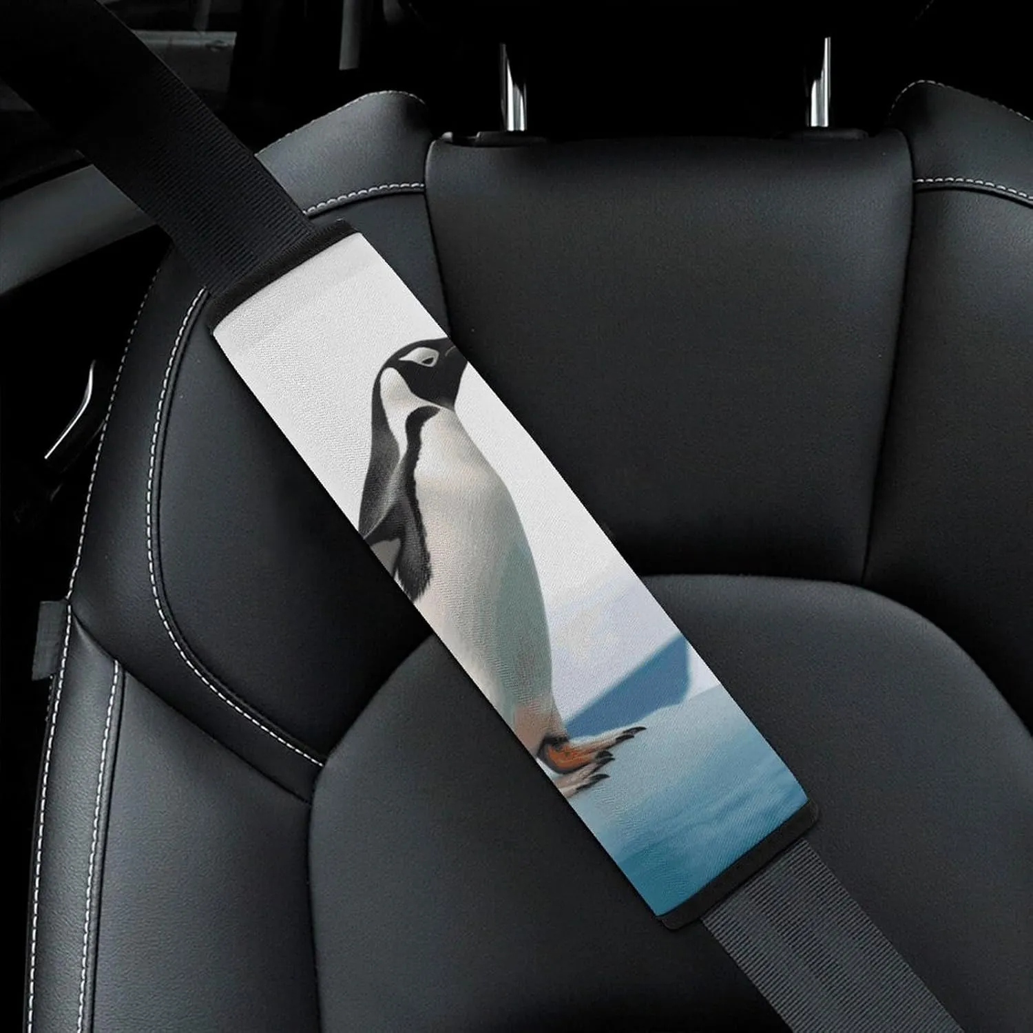 Penguin Auto Seat Belt Cover 1PCS Universal Car Seat Belt Shoulder Protector Pad, Protect Your Shoulders and Neck for Car Seat Belt, Shoulder Bag, Backpack