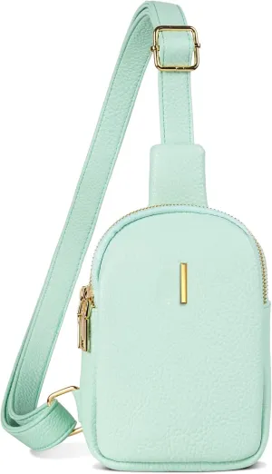 Personalized Birthday Gift for Teen Girls, Sling Purse with Initial Letter, Lightweight Small Crossbody Bags, Tween Girls Trendy Stuff, Waterproof Cell Phone Purse with Adjustable Strap