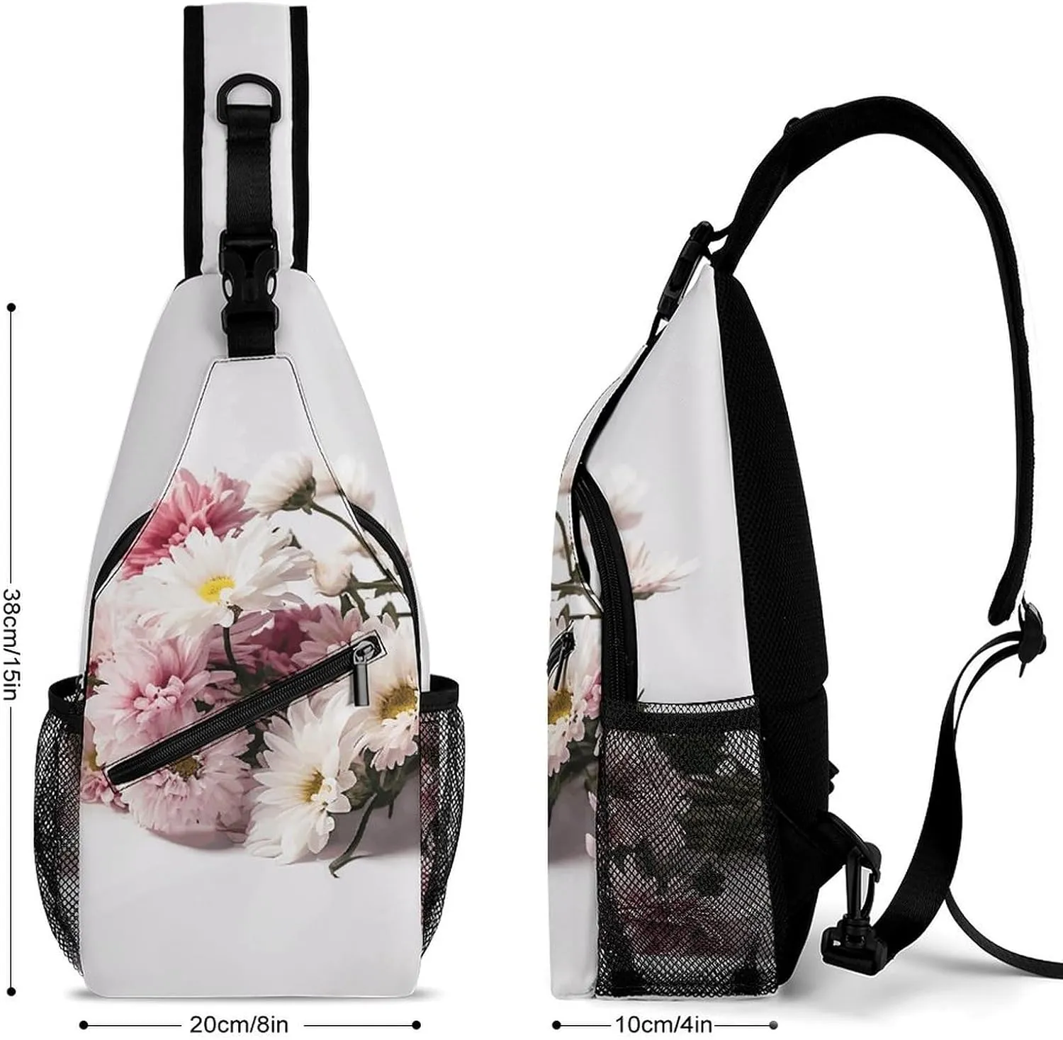 Plant Shape Sling Bag Crossbody Bags Cross Body Bag Fanny Packs Chest Bags Sling Purses for Travel