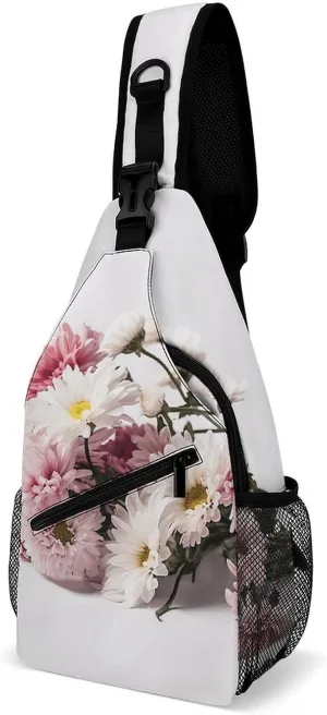 Plant Shape Sling Bag Crossbody Bags Cross Body Bag Fanny Packs Chest Bags Sling Purses for Travel